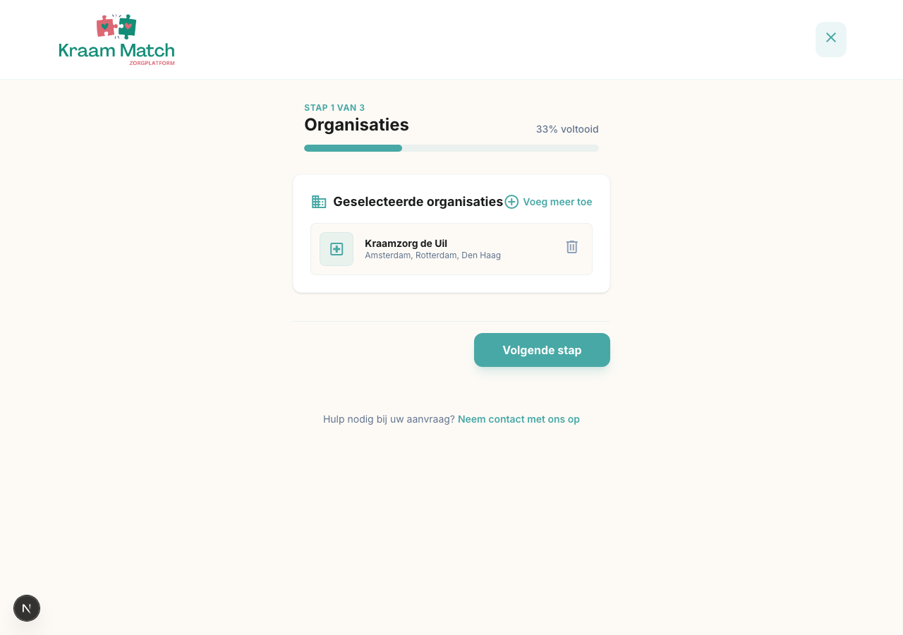 Screenshot: Selecteer