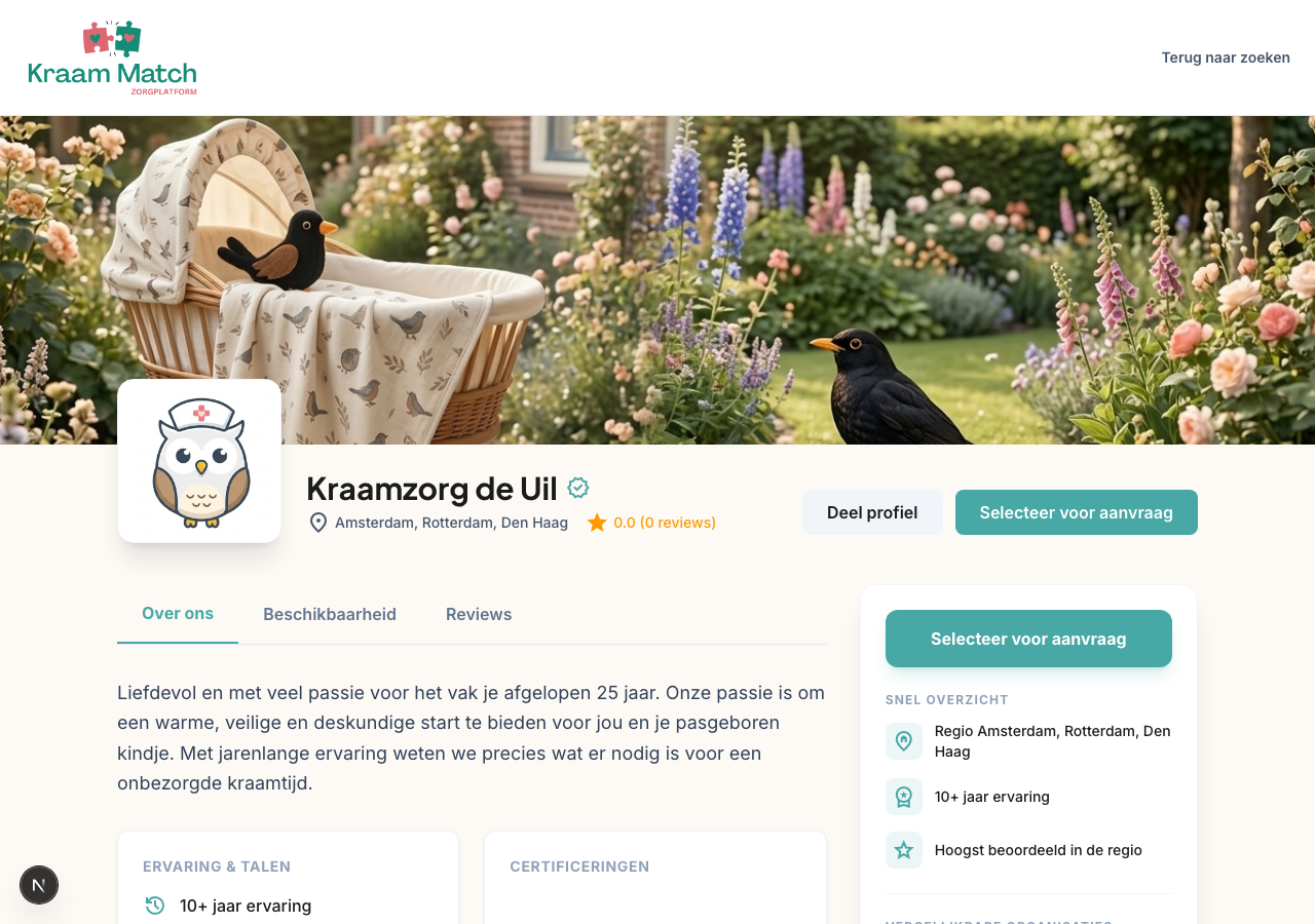 Screenshot: Ontvang